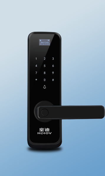 玻璃門(mén)指紋鎖-皇迪F1